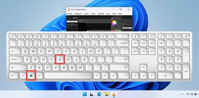access xbox game bar using shortcuts