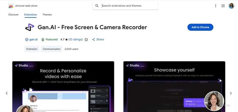 gan ai chrome extension