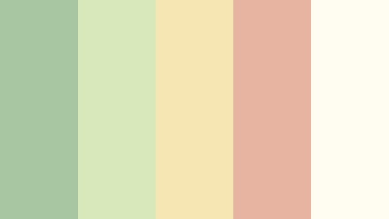 garden brunch mist food video color color palette with hex codes