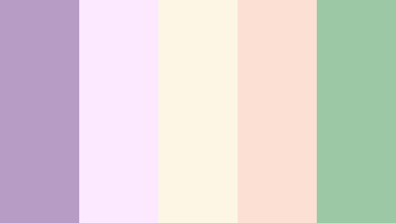garden tea party pastels vintage lilac color palette with hex codes