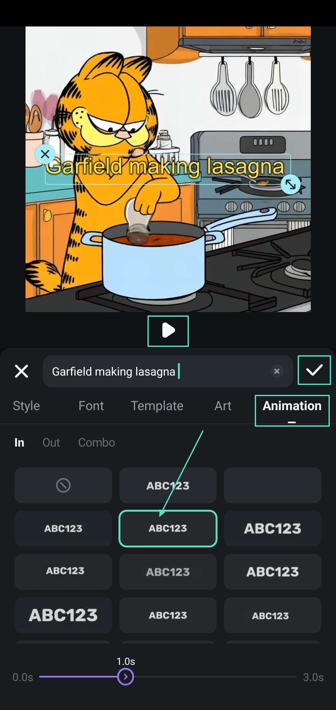 apply animations garfield meme video