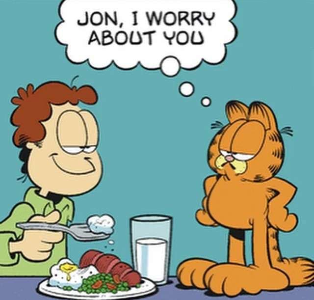 garfield assando jhon memes