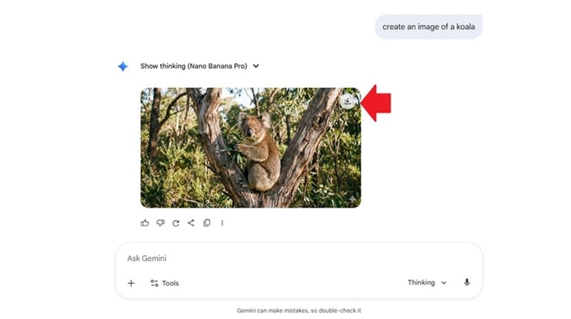 download the ai generated image