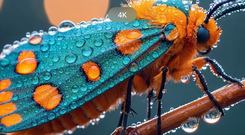 higher resolution for image output