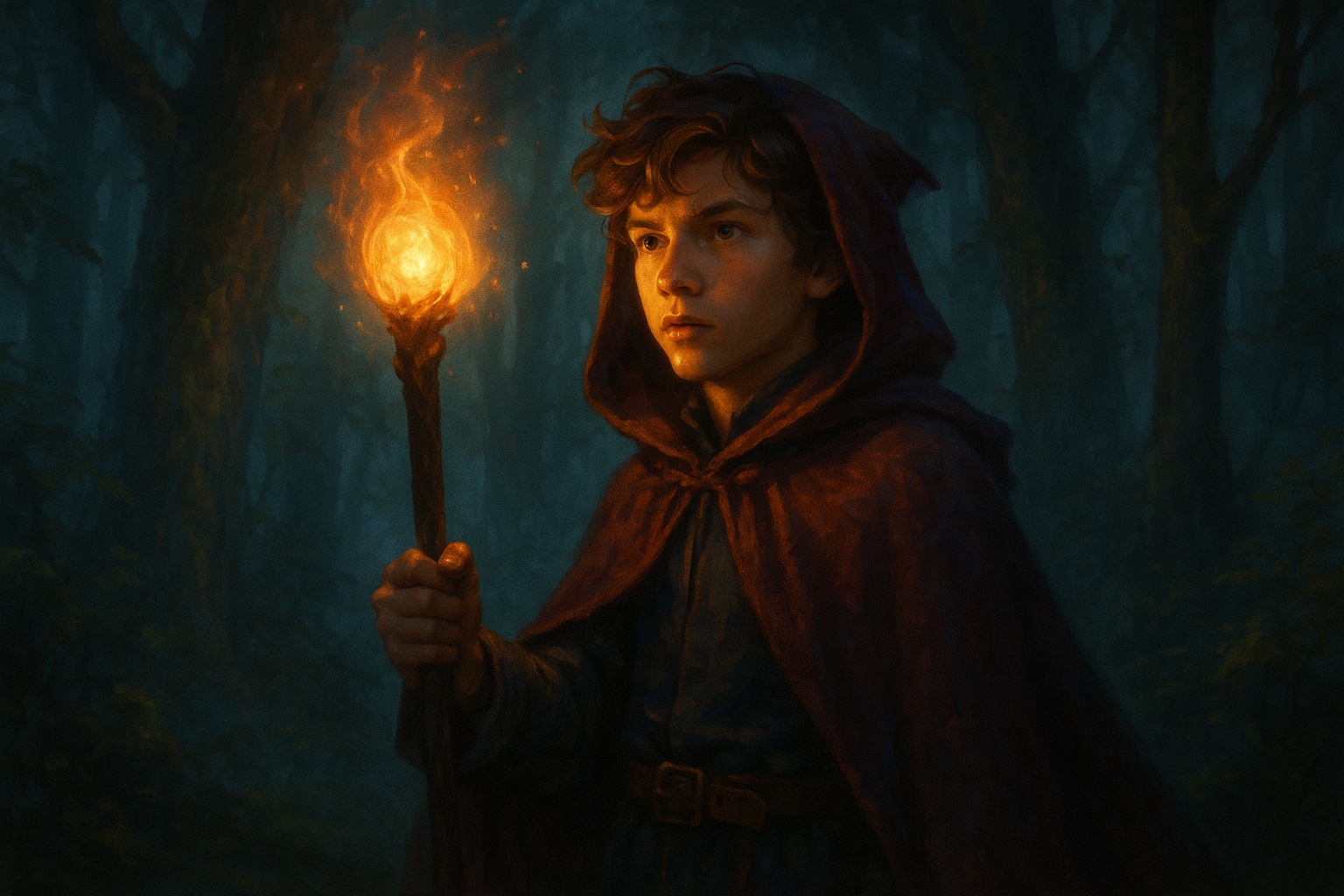 mystical fantasy wizard