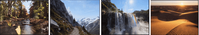 scenic prompt style