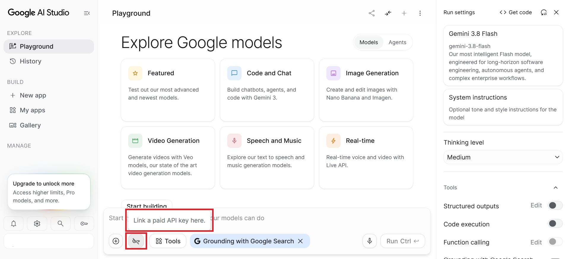 Acceso a la API de Gemini para analizar videos