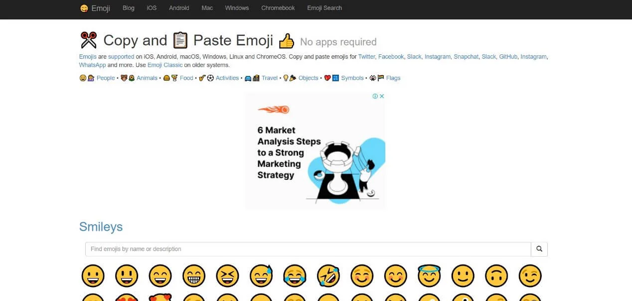 Sito per Emoji Animate