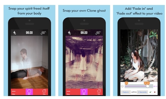 Ghost Lens Free - 複製和幽靈照片影片編輯器