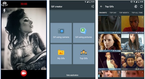 Download do APK de Criador de GIF, Editor de GIF, Vídeo para GIF para  Android