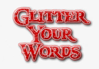 gif glitter text