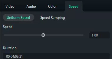 speed range and precision