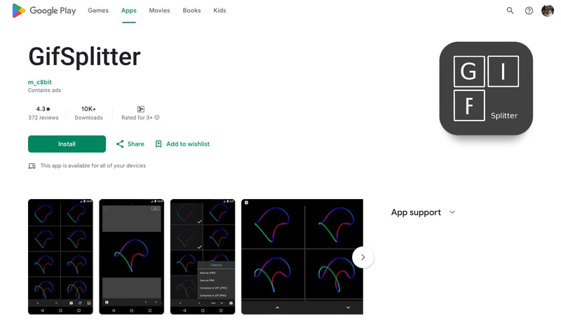 Top Animated GIF Splitters PC Mobile And Online