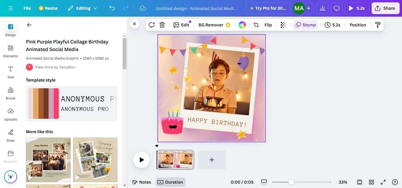 canva gif whatsapp creator 