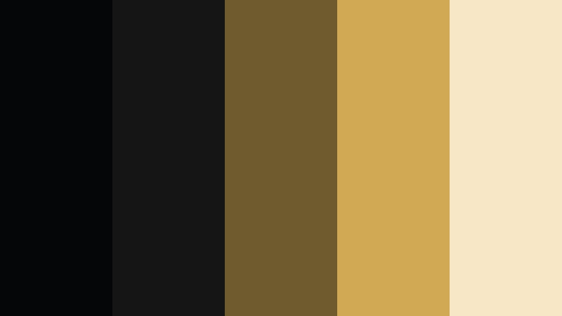 gilded midnight service black and gold restaurant color color palette with hex codes