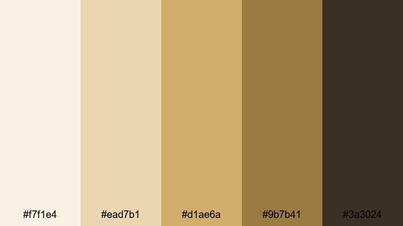 gilded pearl premiere pearl color palette with hex codes