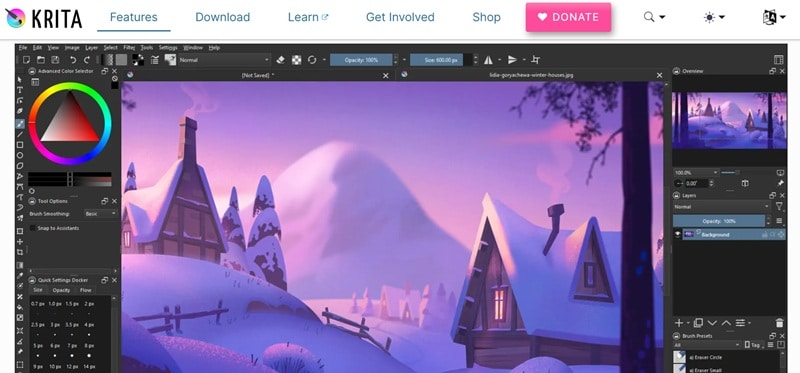 krita top gimp alternative