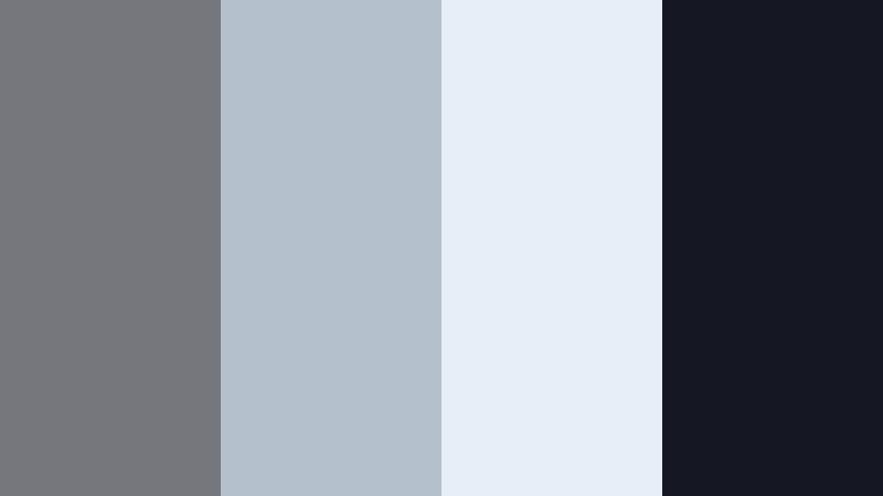 glass panel reflections storm gray color palette with hex codes