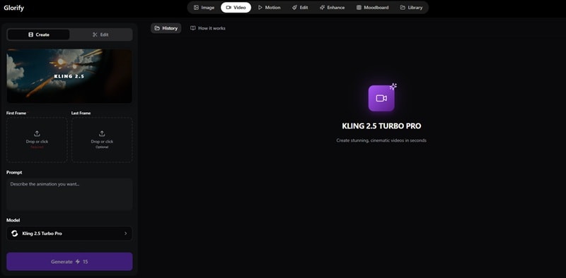 glorify ai video generator