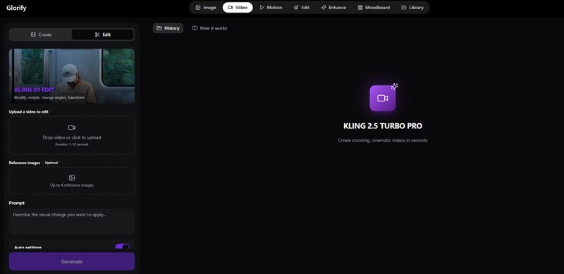 glorify ai edit mode