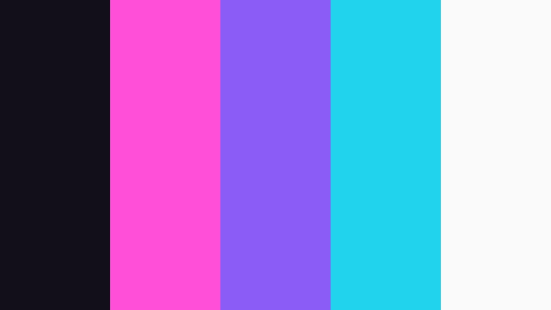 glow filter pulse tiktok color palette color palette with hex codes