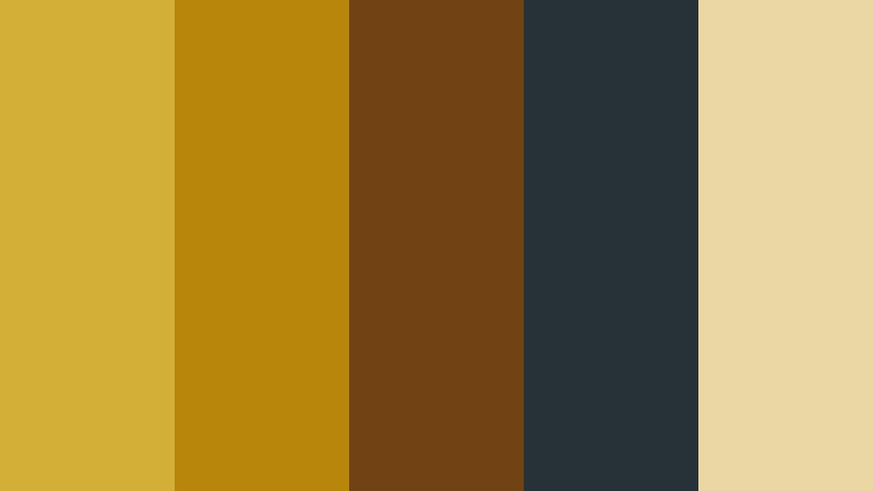 golden gearworks steampunk color color palette with hex codes
