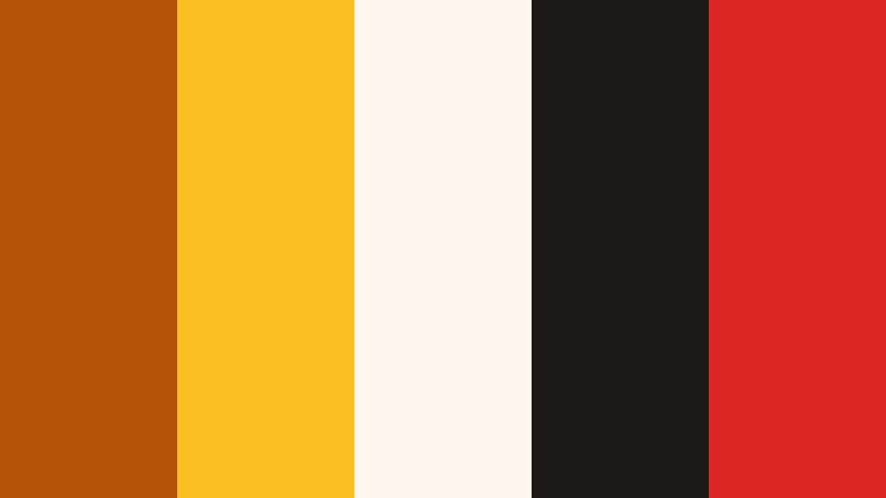 golden heart champion character design color color palette with hex codes