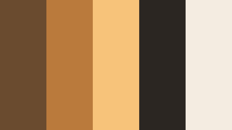golden hour cinema cinematic bronze color palette with hex codes