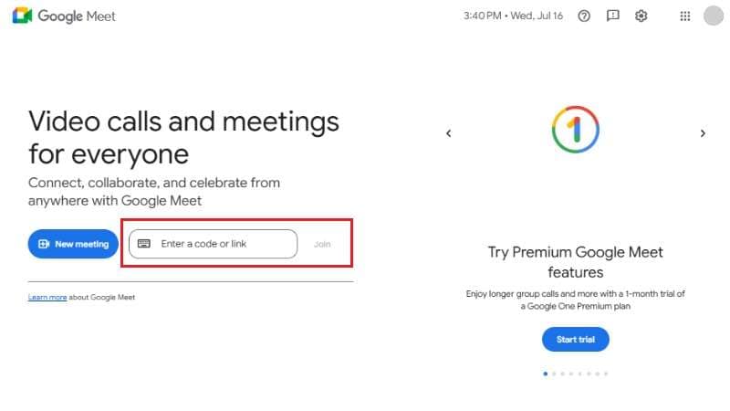 join a meeting