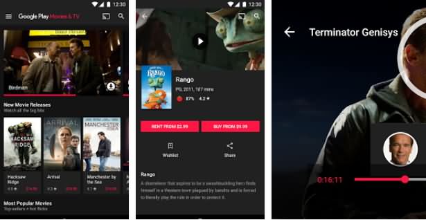 Google Play Movies & TV