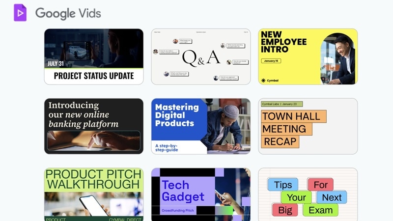 creating videos with google vids