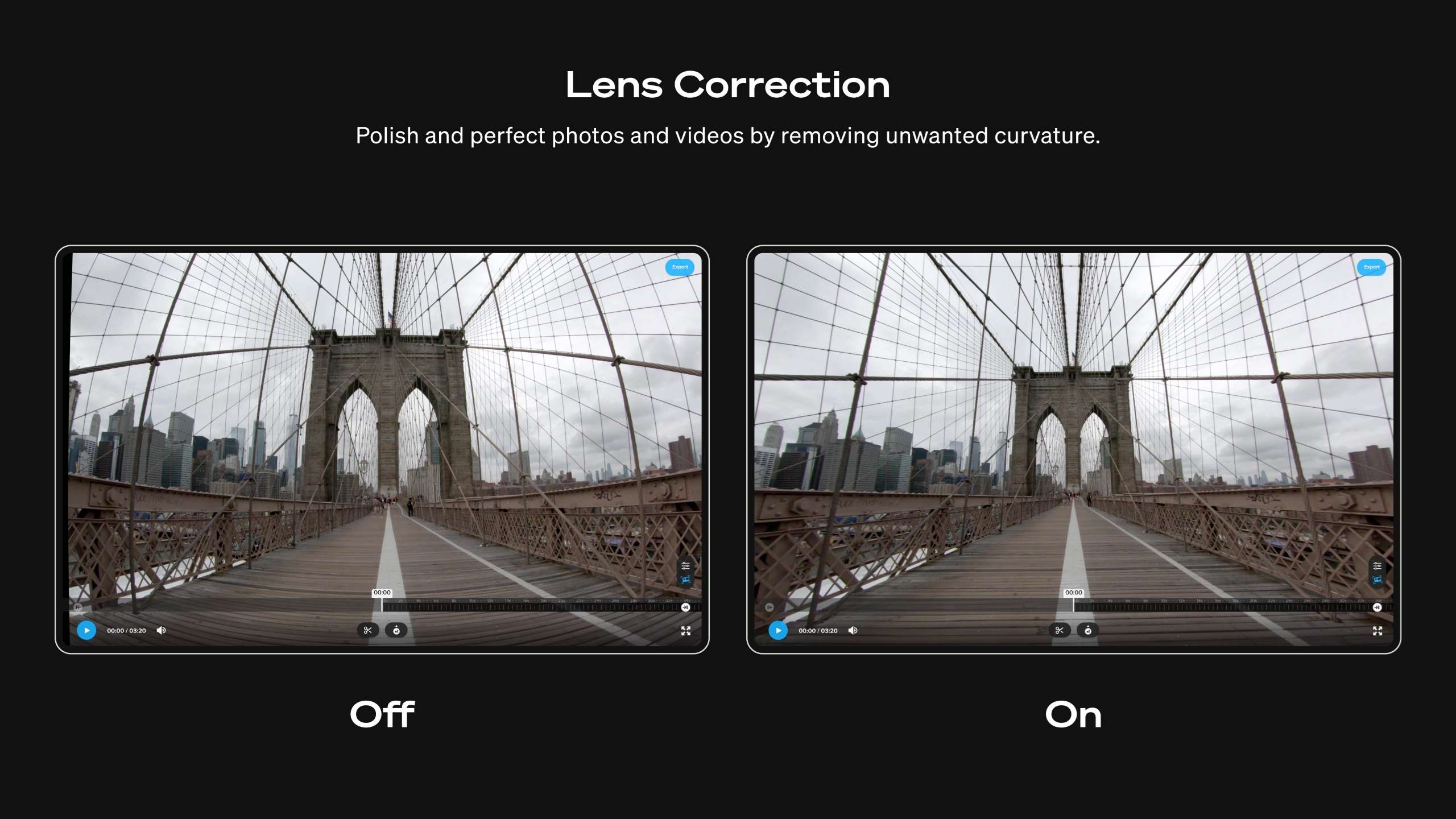gopro player lens correction
