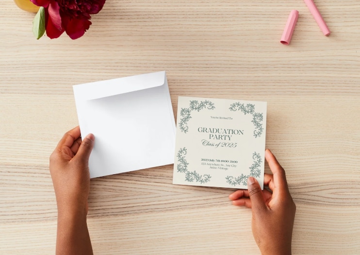 graduation invitation idea