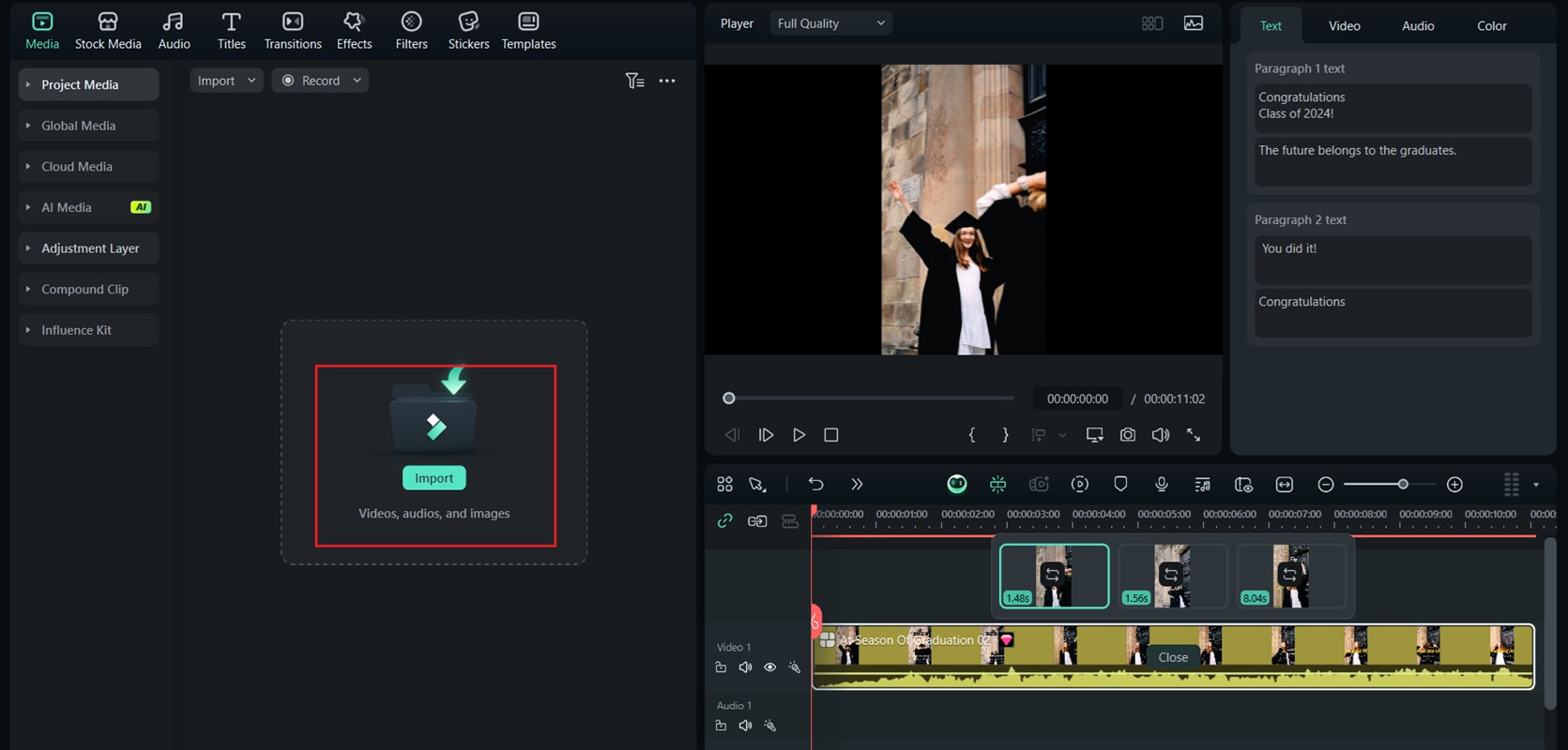 import your clips