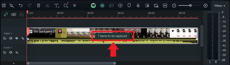 customize the clips in the template