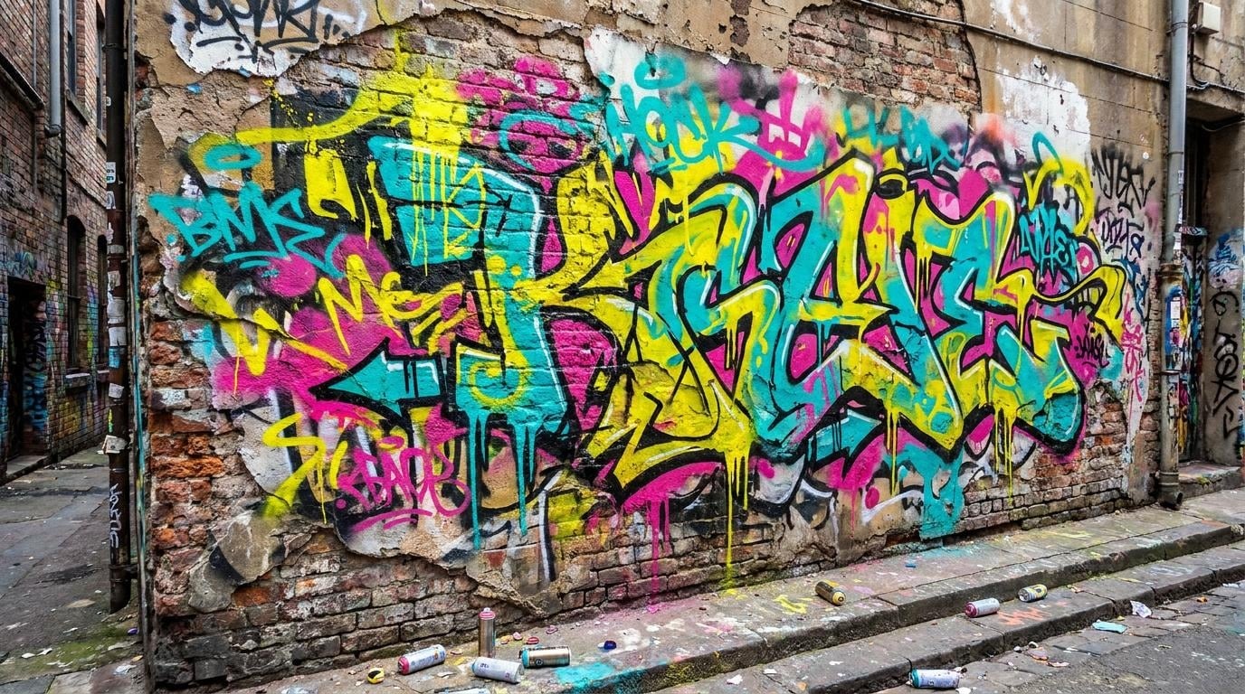 graffiti mural art example