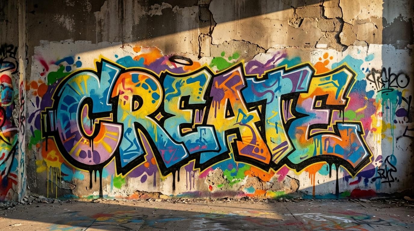 graffiti art filmora ai image generator