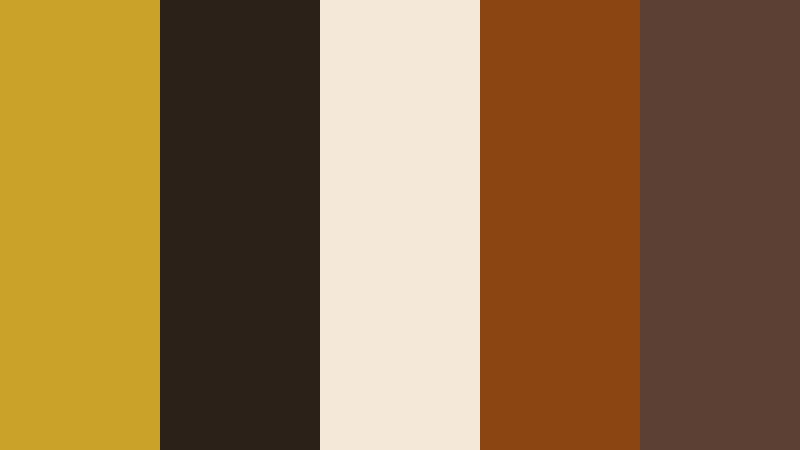 grainy film amber stop motion color color palette with hex codes
