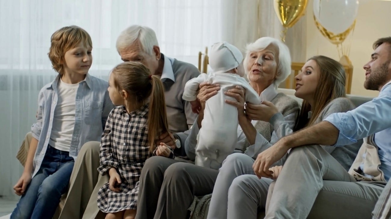 generate grandparents day video clip