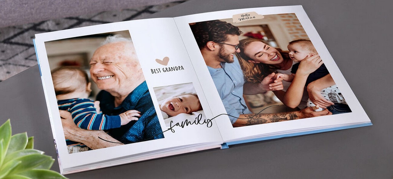 custom album for grandparents day ideas