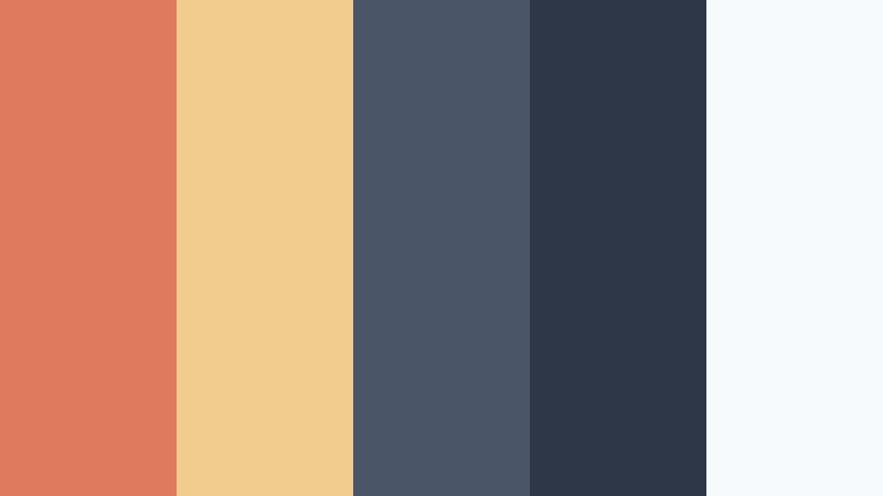 graphite harvest orange and slate project management app color color palette with hex codes