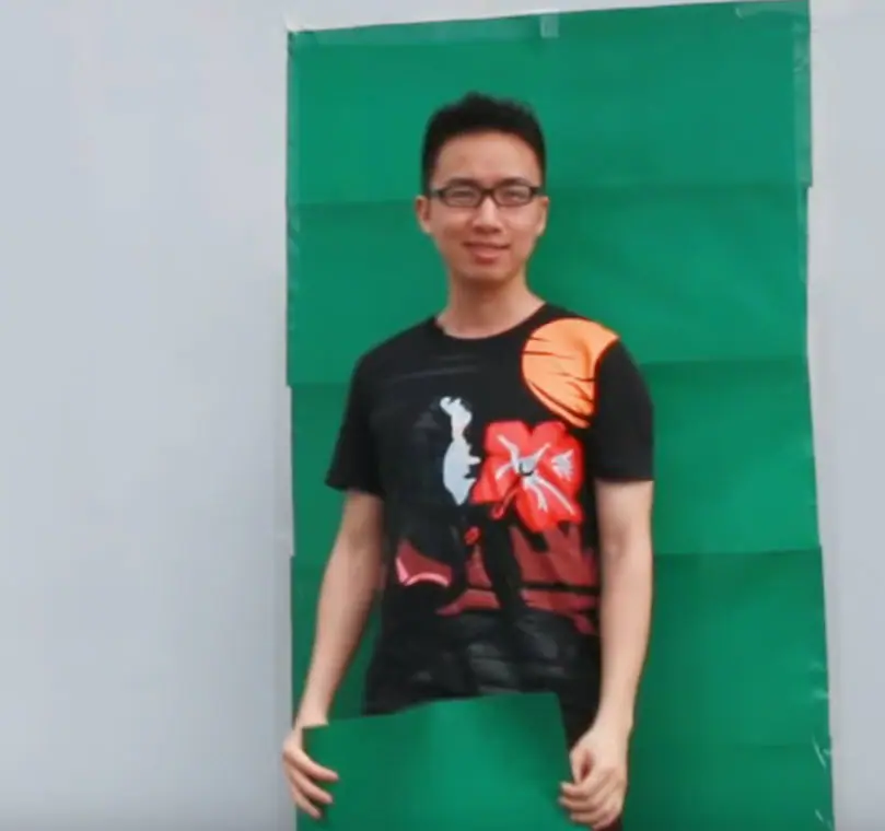  Filmora green screen DIY