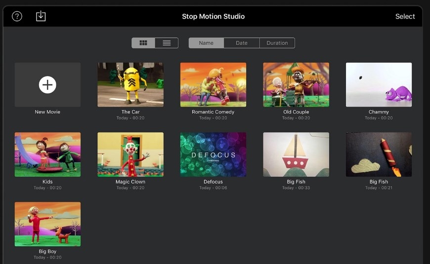 aplikasi green screen terbaik - stop motion studio