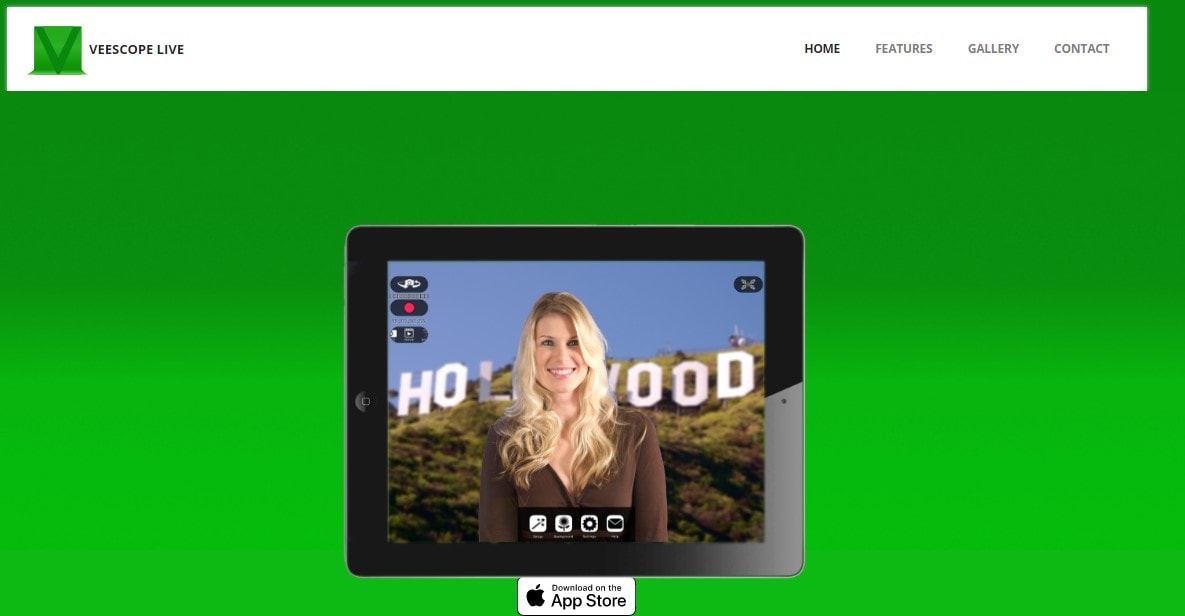 migliore app green screen