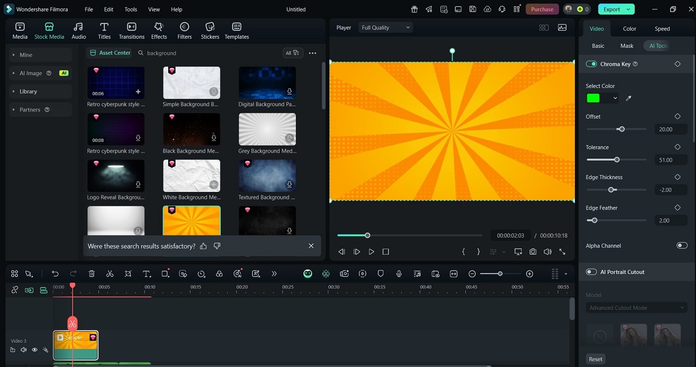 adding background video