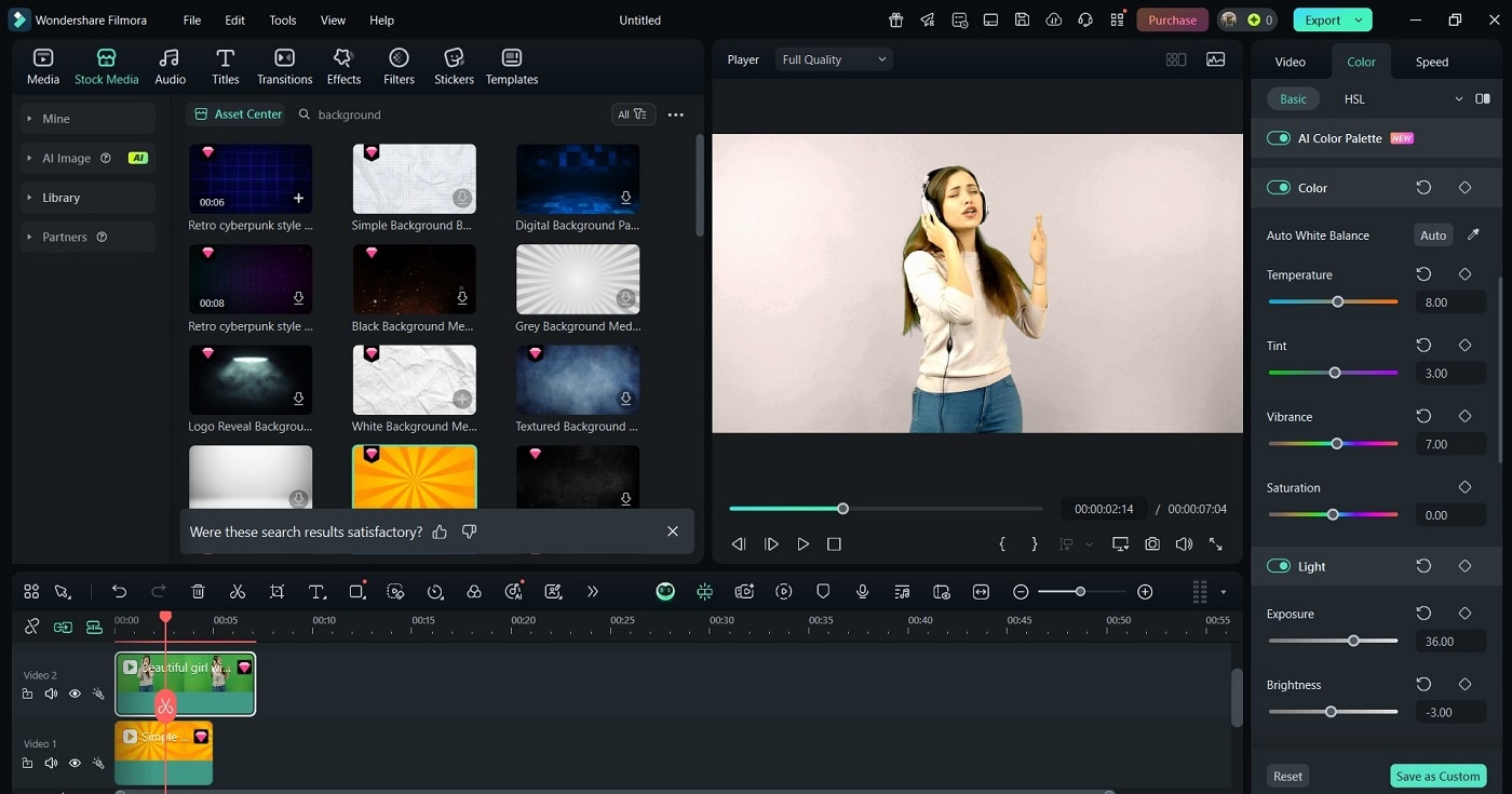 personalizing the video