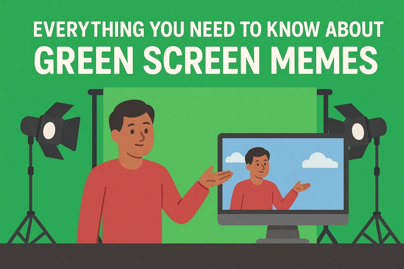 using green screen memes
