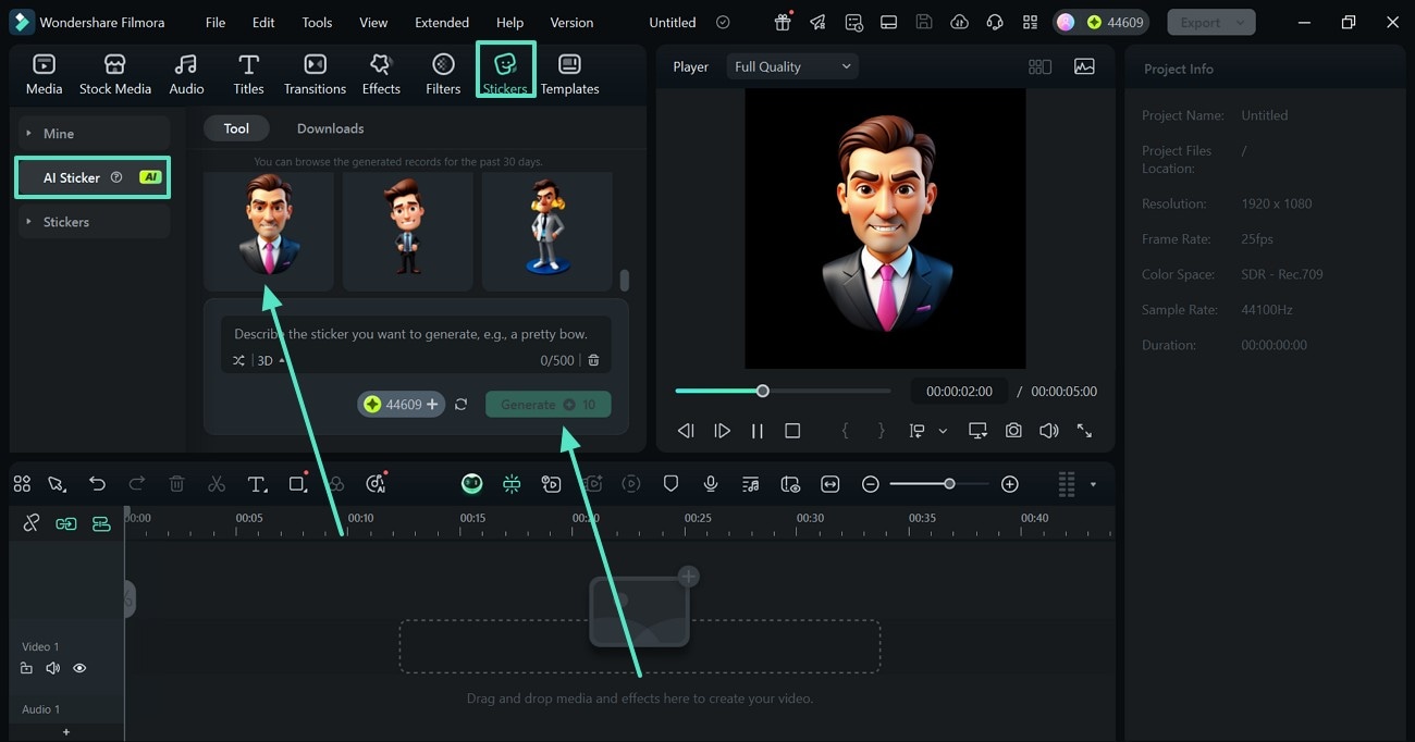 generate ai stickers