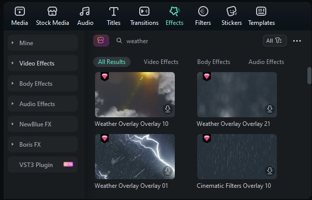 filmora effects and transitions