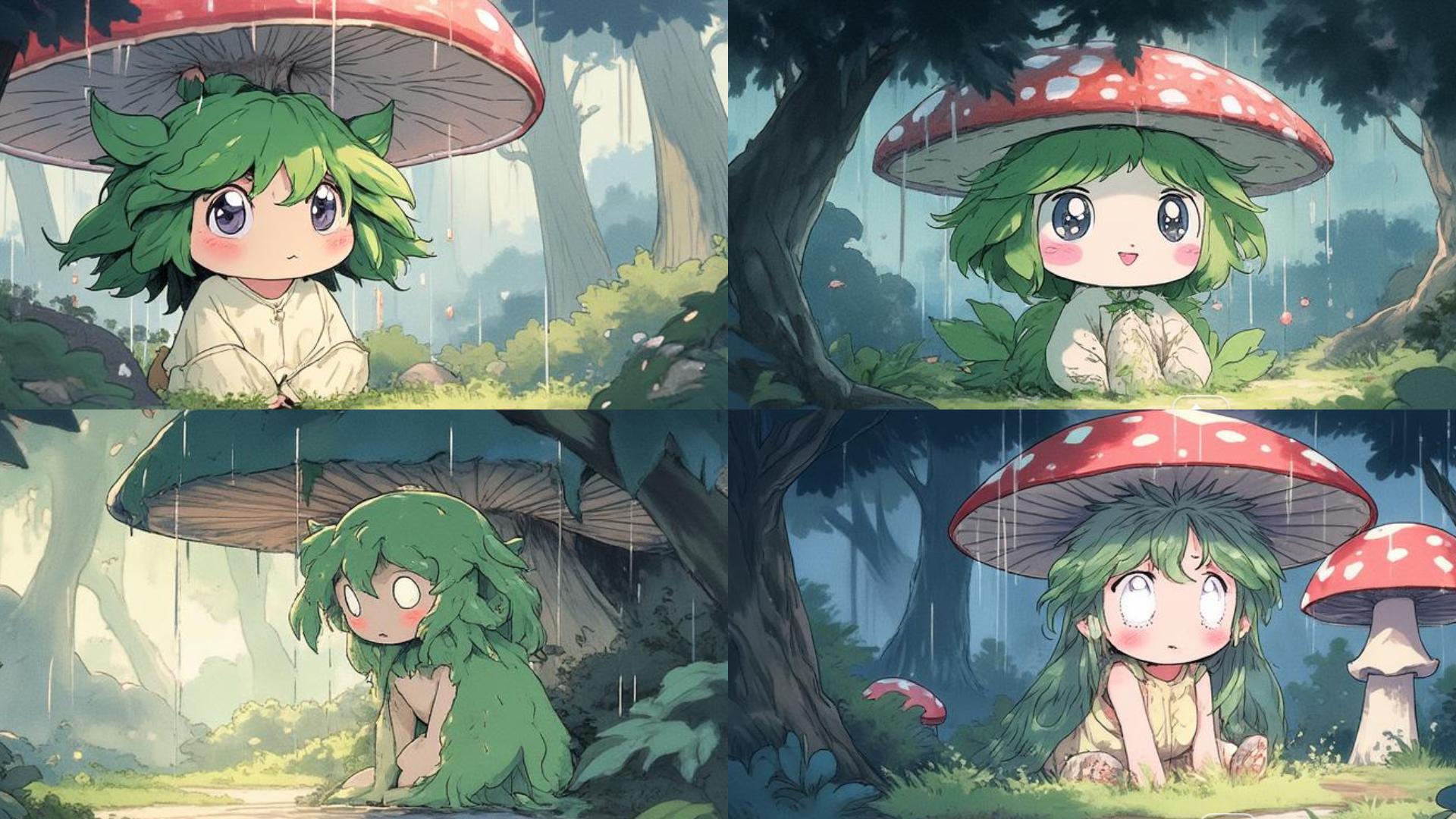 ai image ghibli style art results
